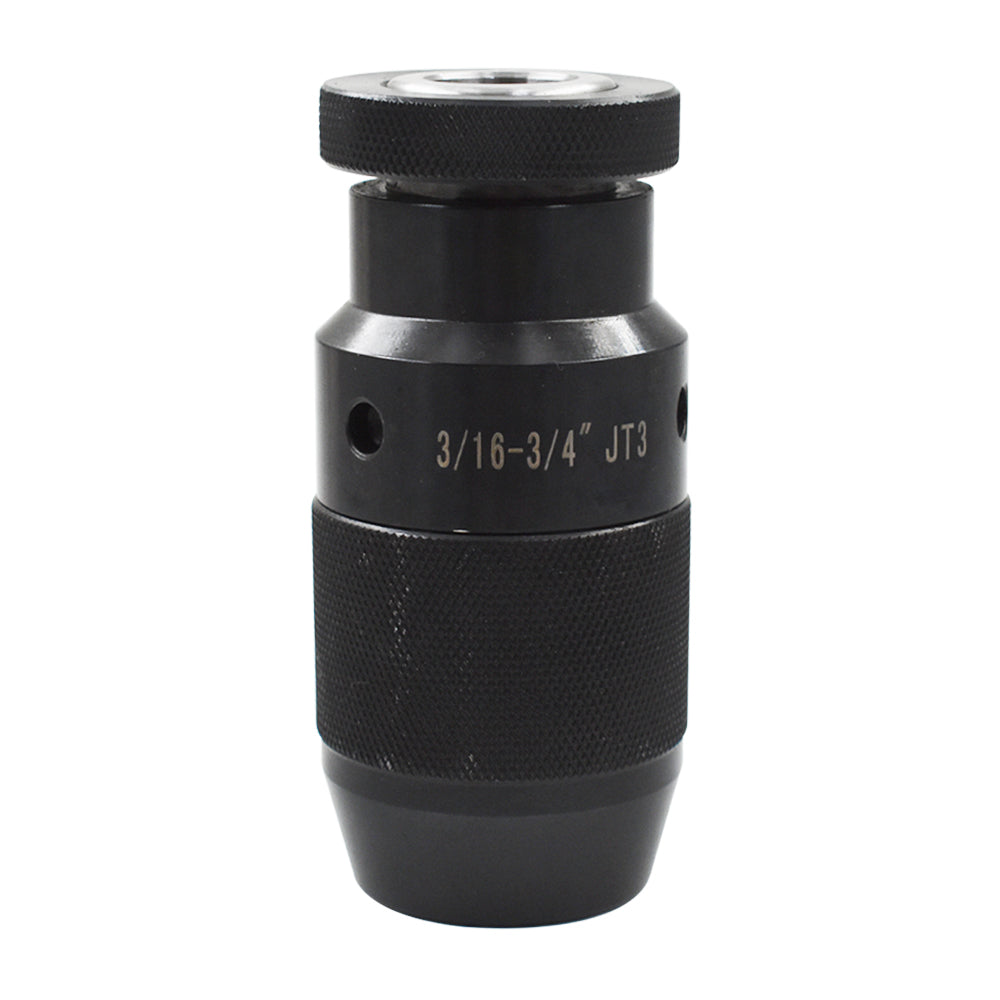 #3 Jacobs Taper 3JT 3/16-3/4" Pro-Series Keyless Drill Chuck Heavy Duty JT3