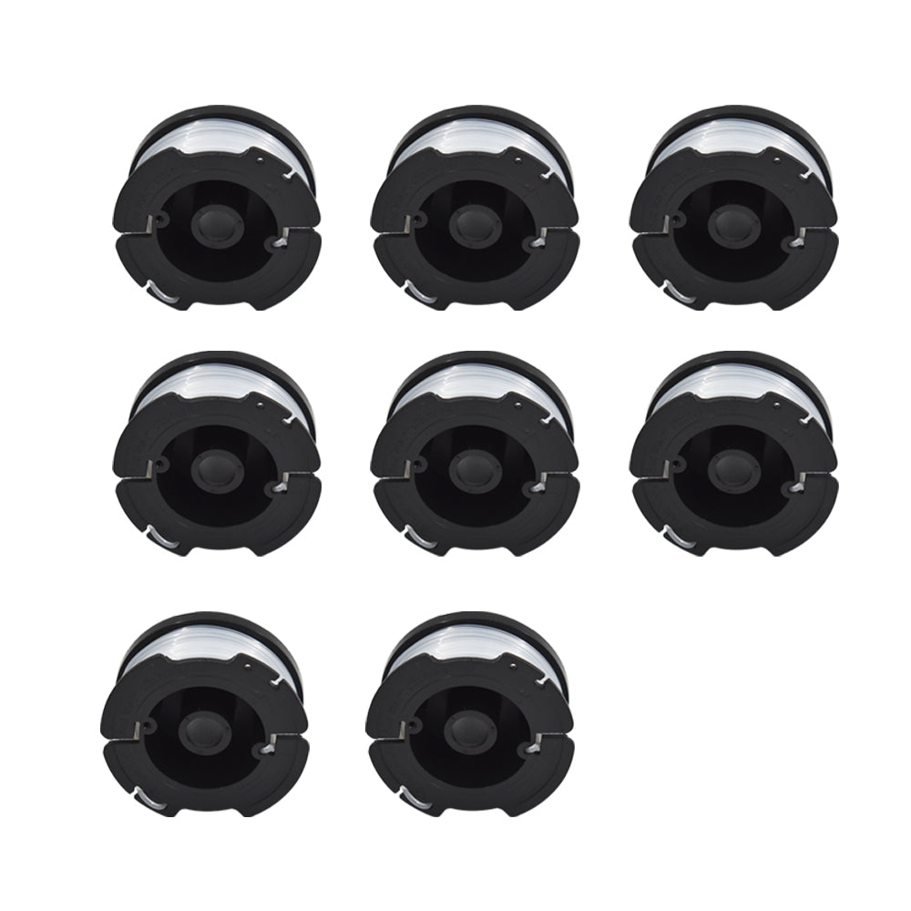 8 Pack String Trimmer Spool For Black And Decker AF-100-3ZP 30ft .065" Line