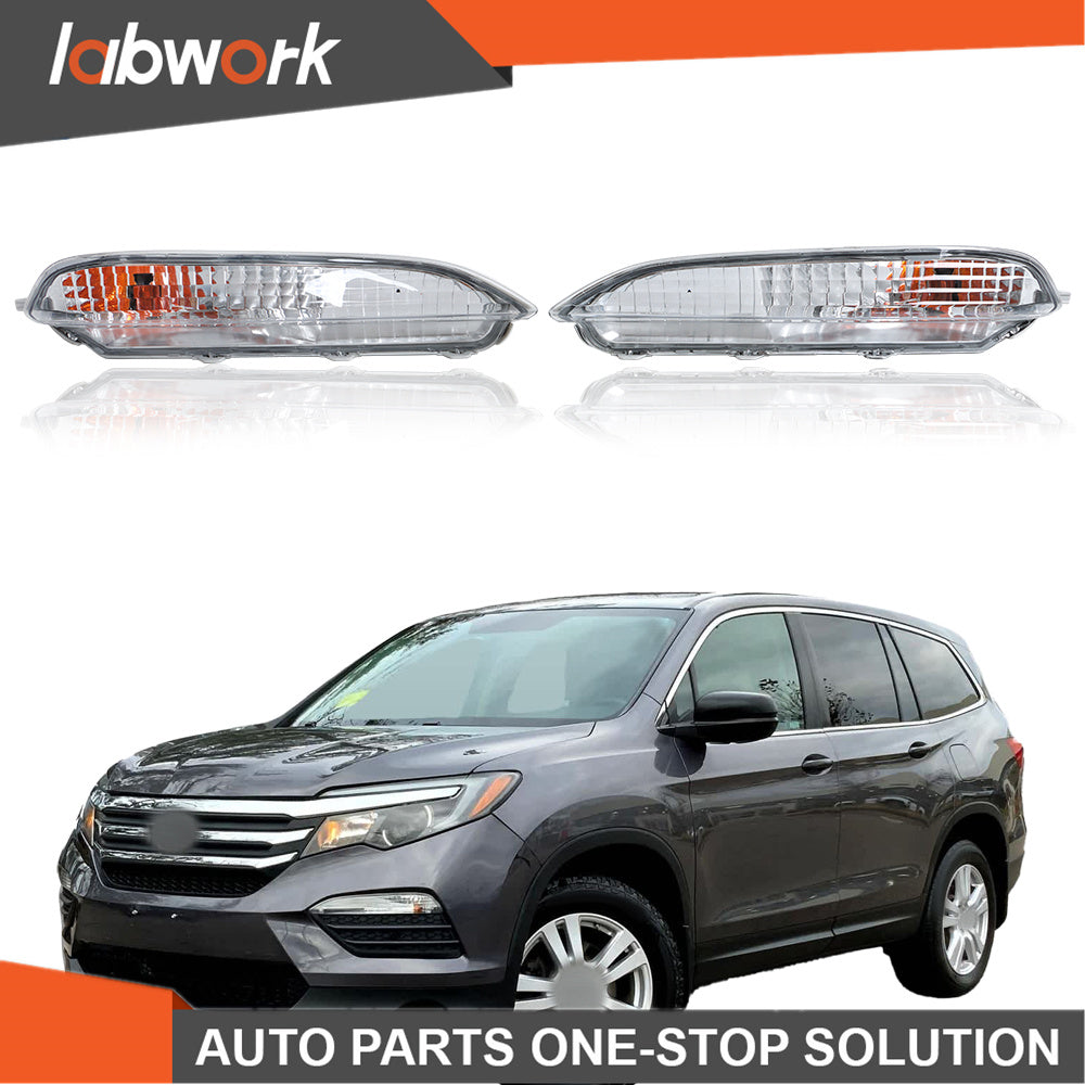 Labwork Turn Signal Lights For 2016 2017 2018 Honda Pilot with Parking Lights