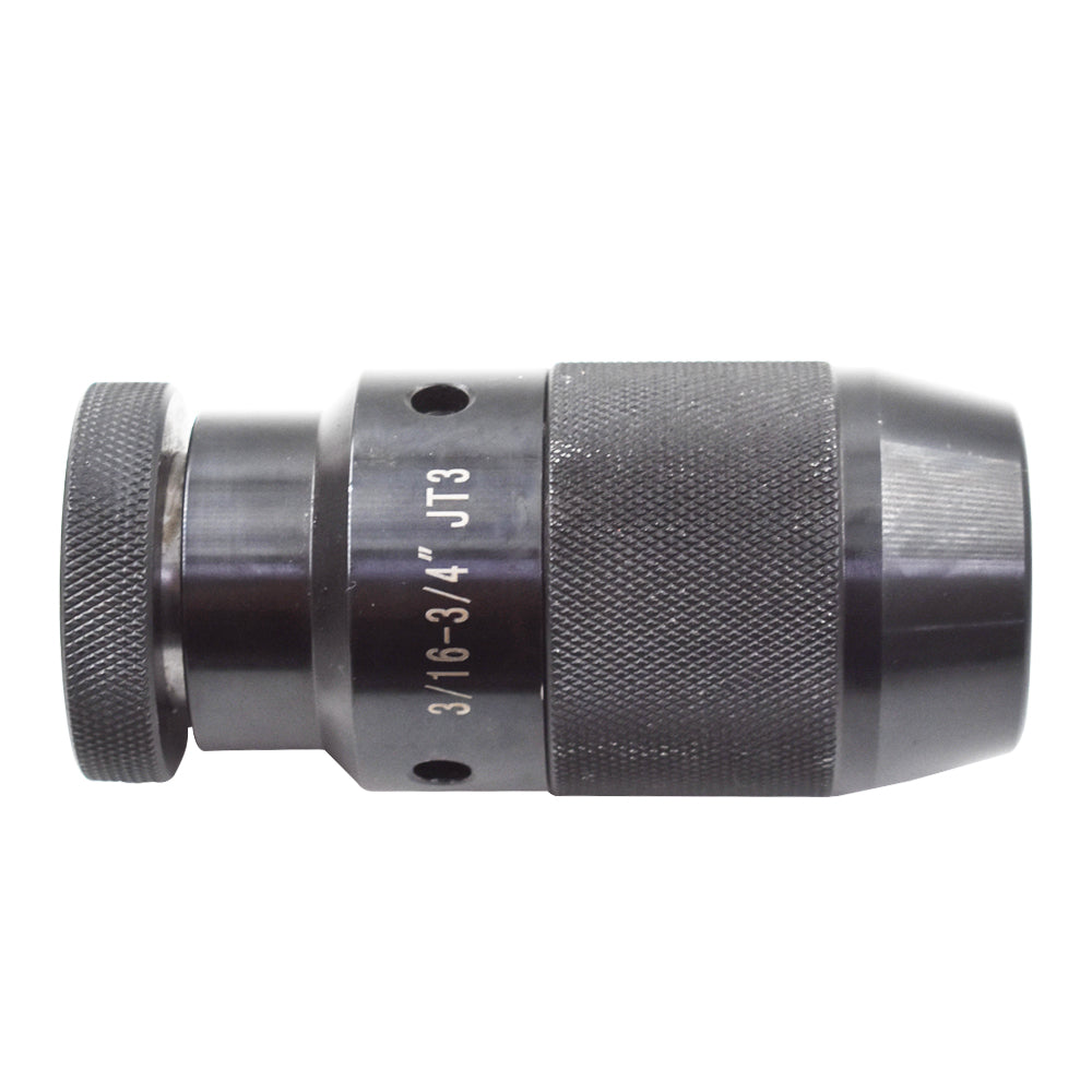 #3 Jacobs Taper 3JT 3/16-3/4" Pro-Series Keyless Drill Chuck Heavy Duty JT3