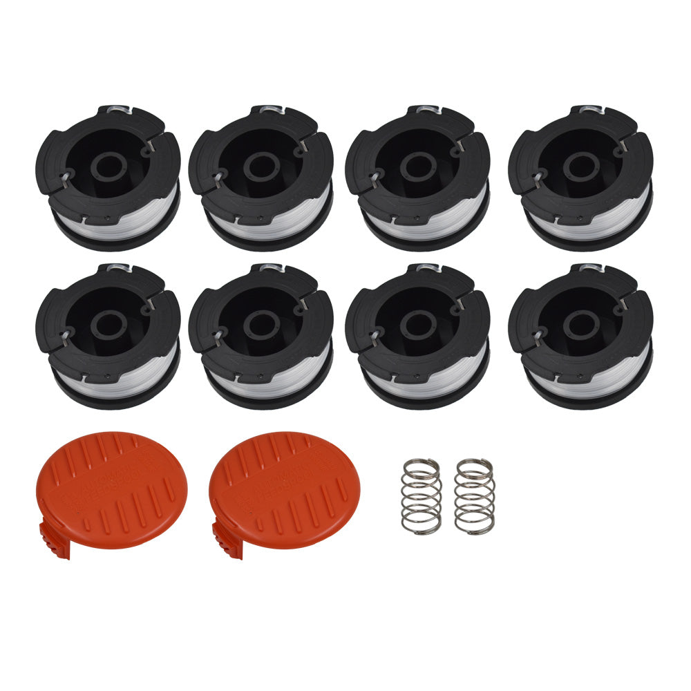 8 Pack String Trimmer Spool For Black And Decker AF-100-3ZP 30ft .065" Line