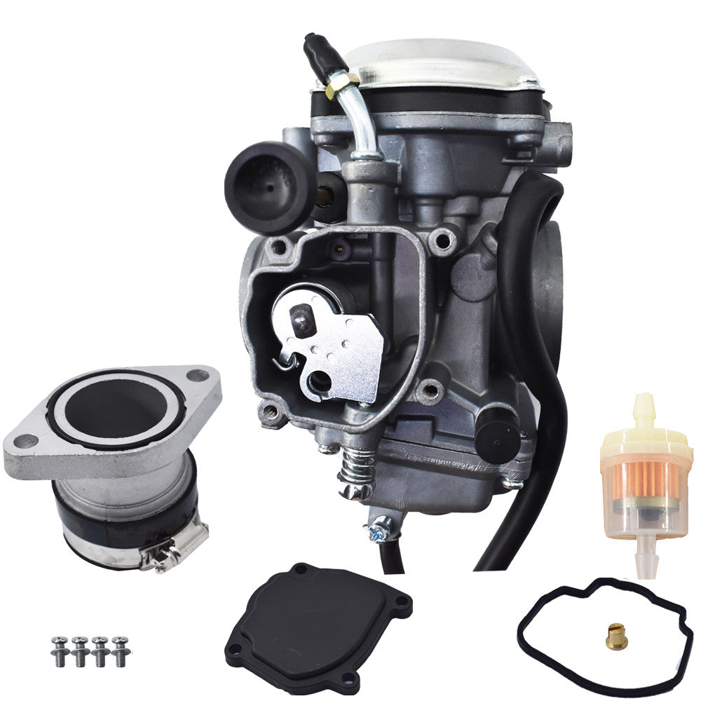 Carburetor for Yamaha Wolverine 350 YFM350FX 1996-2005 Intake Manifold Boot Carb
