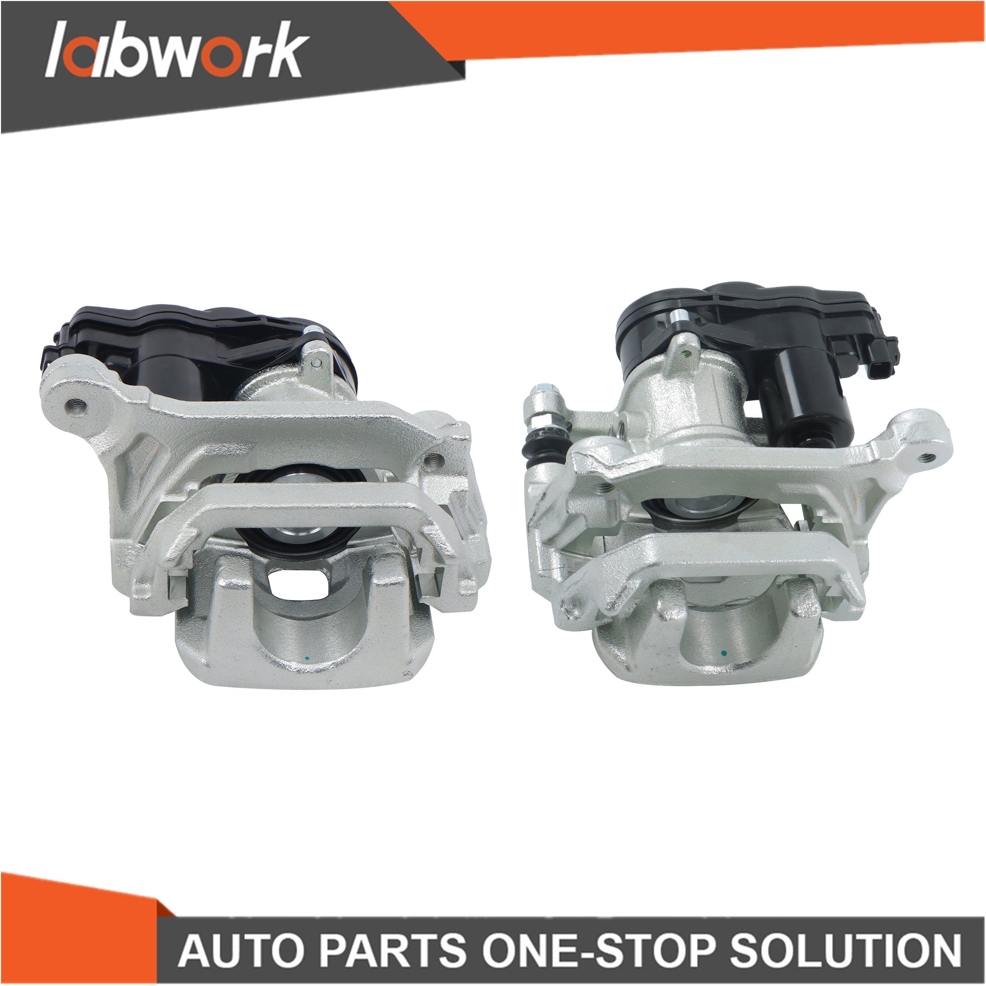 Labwork 2X Rear Electrical Brake Cylinder Caliper For 13-21 Mitsubishi Outlander
