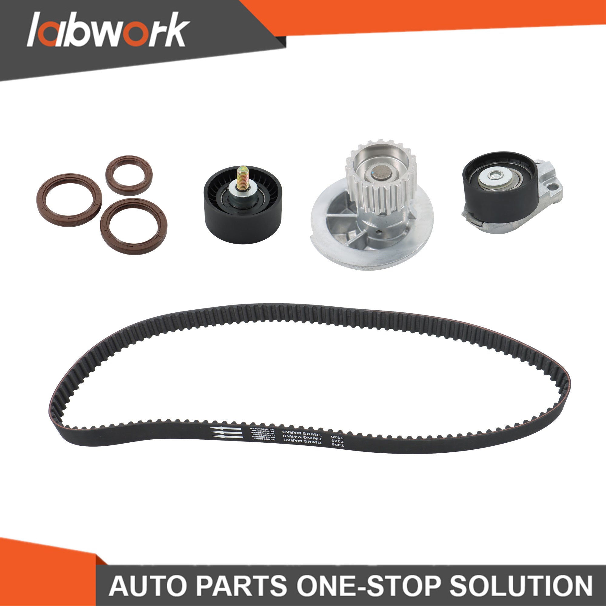 Labwork Timing Belt Kit & Water Pump WP0059 For Chevrolet Aveo 1.6L 2004-2008