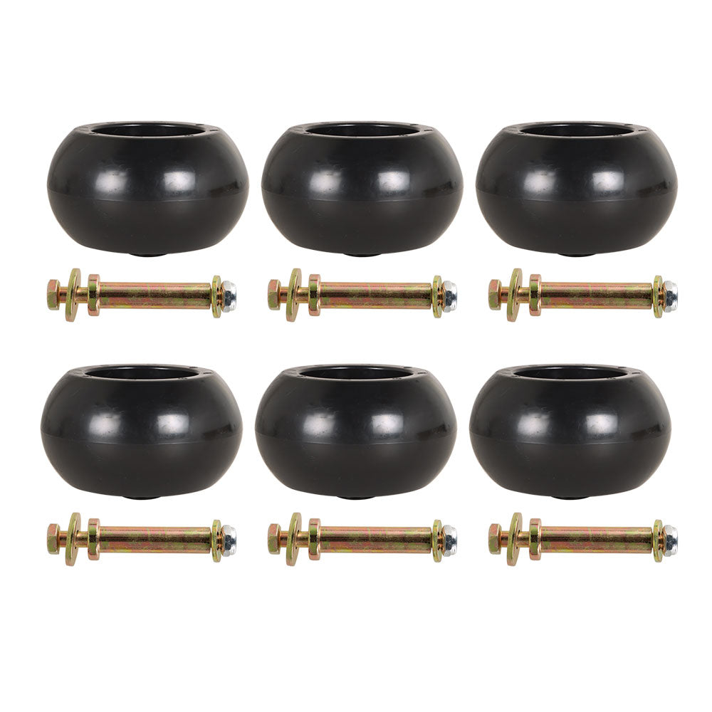 6x Anti Scalp Deck Wheel W/ Kit For Exmark Mower 103-7263 103-3168 68-2730 Wheel