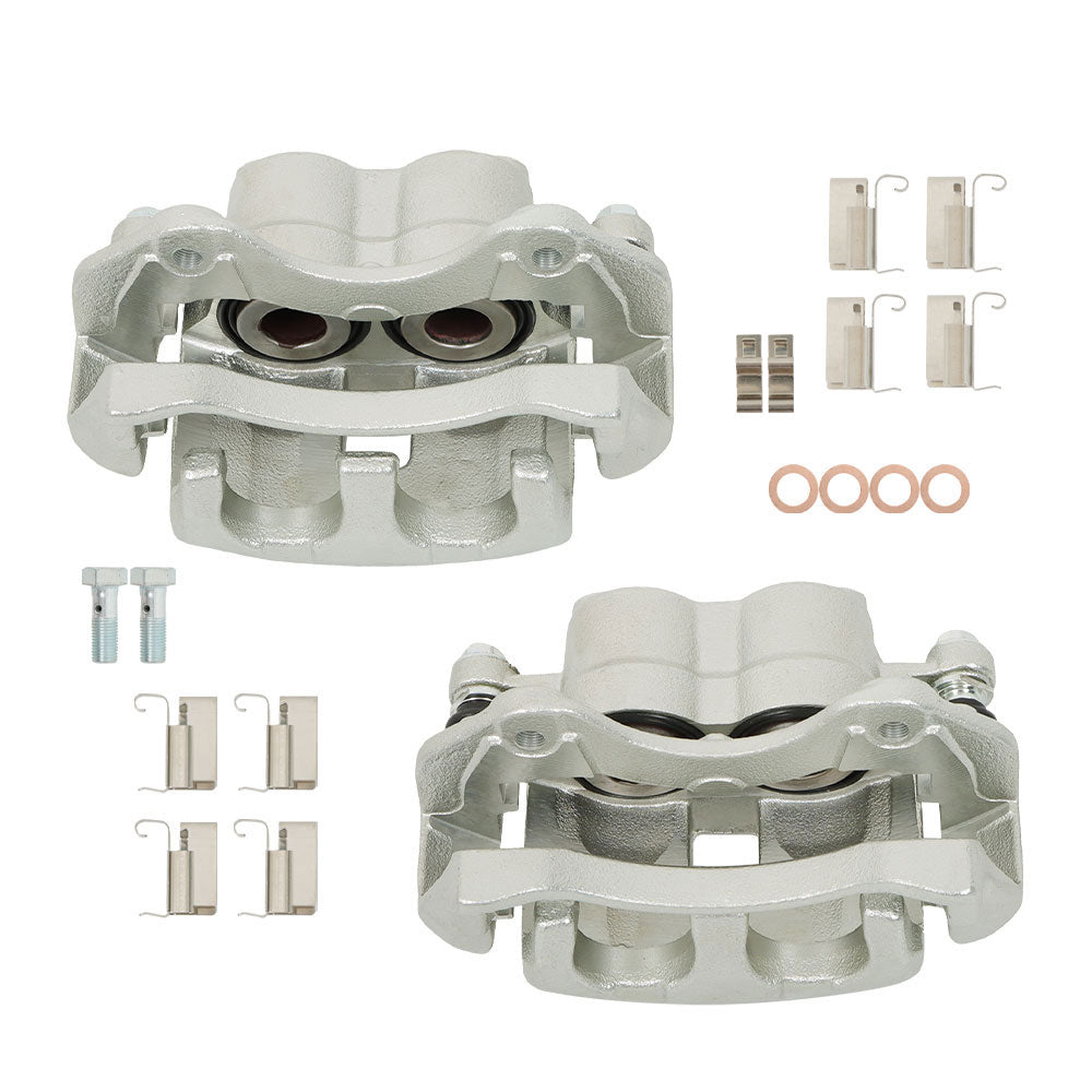Labwork Brake Calipers w/ Bracket For Jeep for Grand Cherokee WJ L6 V8 1999-04