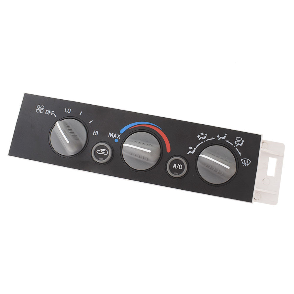 labwork AC Heater Control Panel For Chevy GMC C2500 w/o Rear Window Defogger