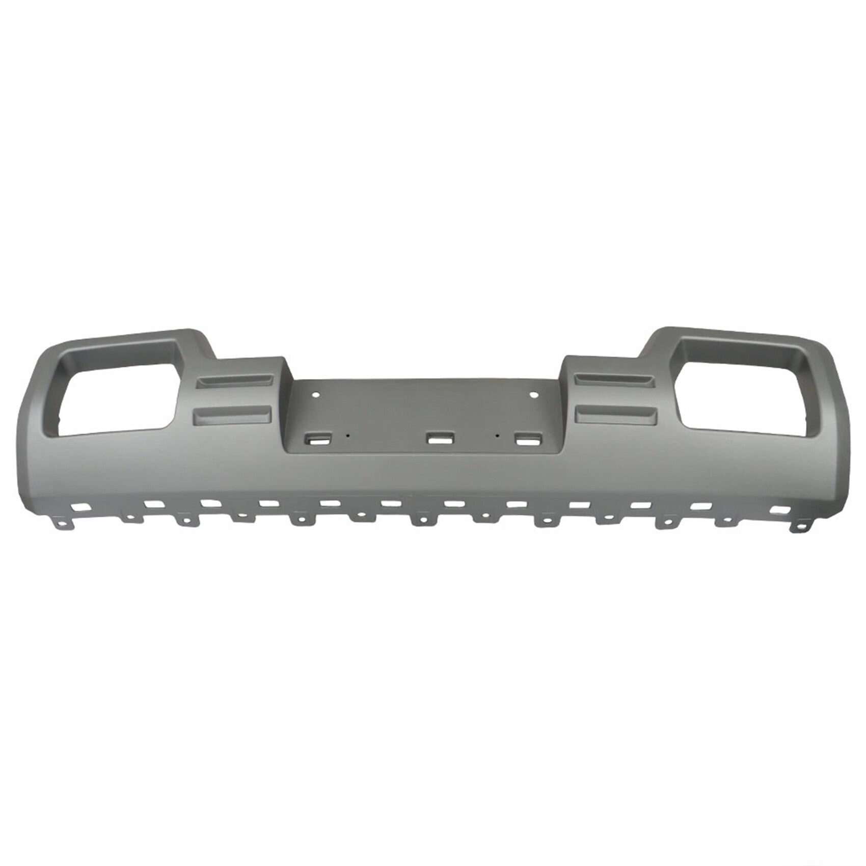 labwork Front Bumper Skid Plate Lower Cover Silver Gray Replacement for 2014 2015 Sierra 1500 22902312 GM1053100