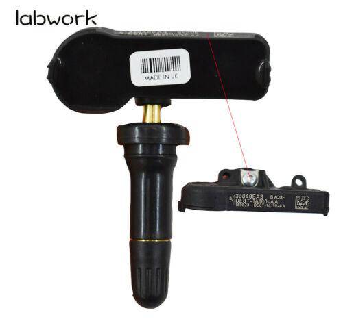 4Pcs Ref # 9L3Z-1A189-A CM5T-1A180-AA Tire Pressure Sensor TPMS for Ford 315 MHz Lab Work Auto