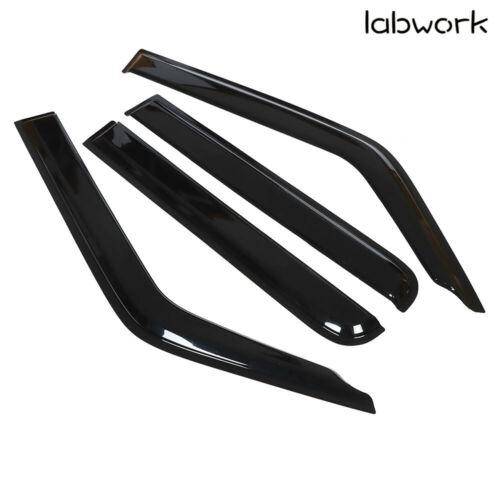 4Pcs Window Visors Sun Rain Guards Vent Shade For Jeep Patriot 2007 2008-2017 Lab Work Auto