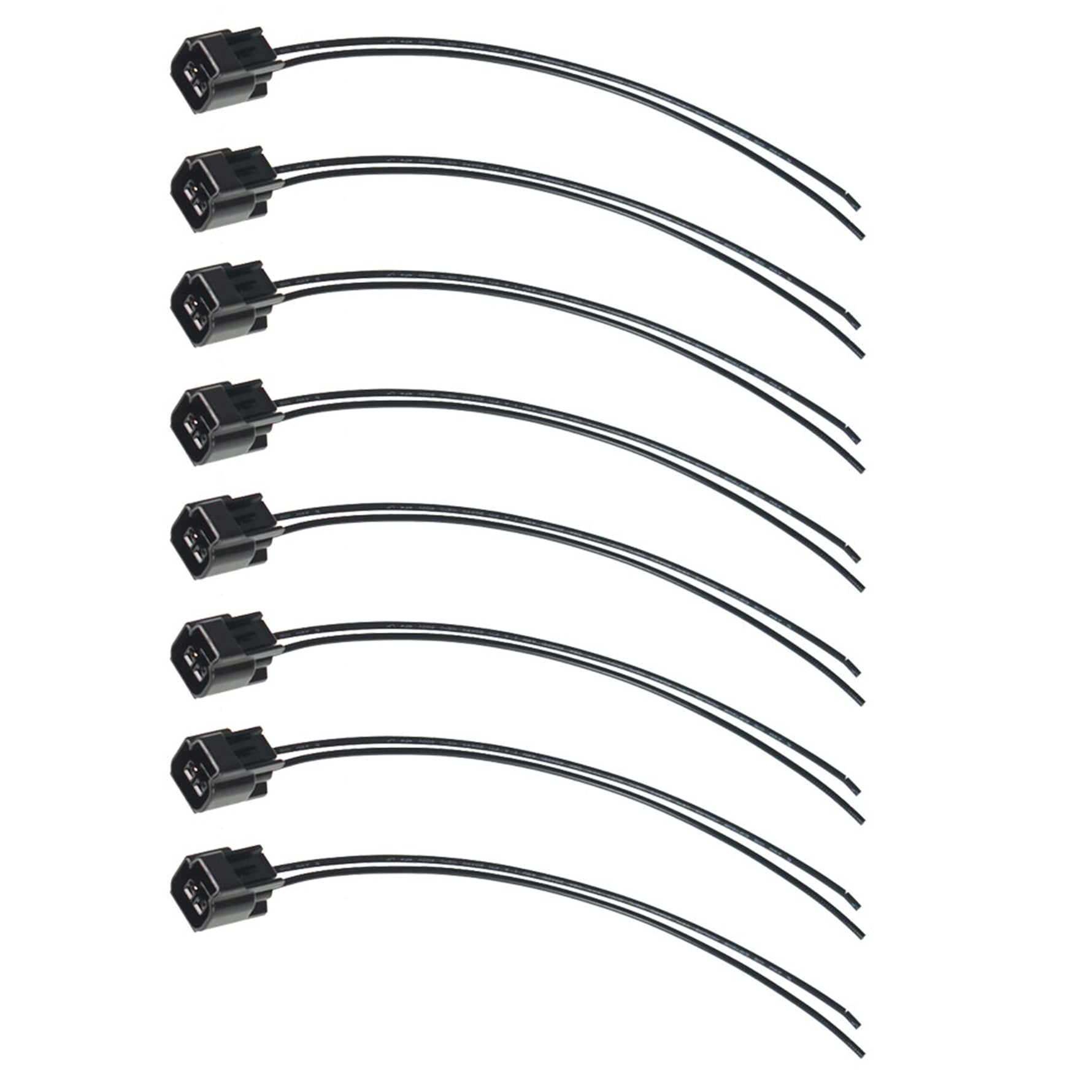 8x Ignition Coil Connector Plug Fit for Ford F-150 F-250 F-350 E-150 E-250 E-350 Lab Work Auto