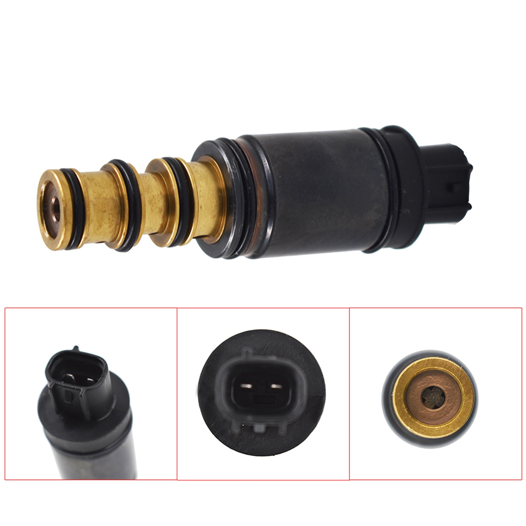 AC Compressor Control Valve 5SE09C for 2006-12 Toyota Yaris Corolla 1.5L 1.8L I4 Lab Work Auto