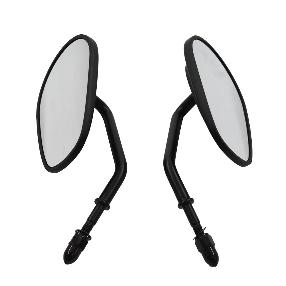 Black Door off Hinge Rearview Side Mirrors For Jeep Wrangler JK YJ TJ JL JKU YJ Lab Work Auto
