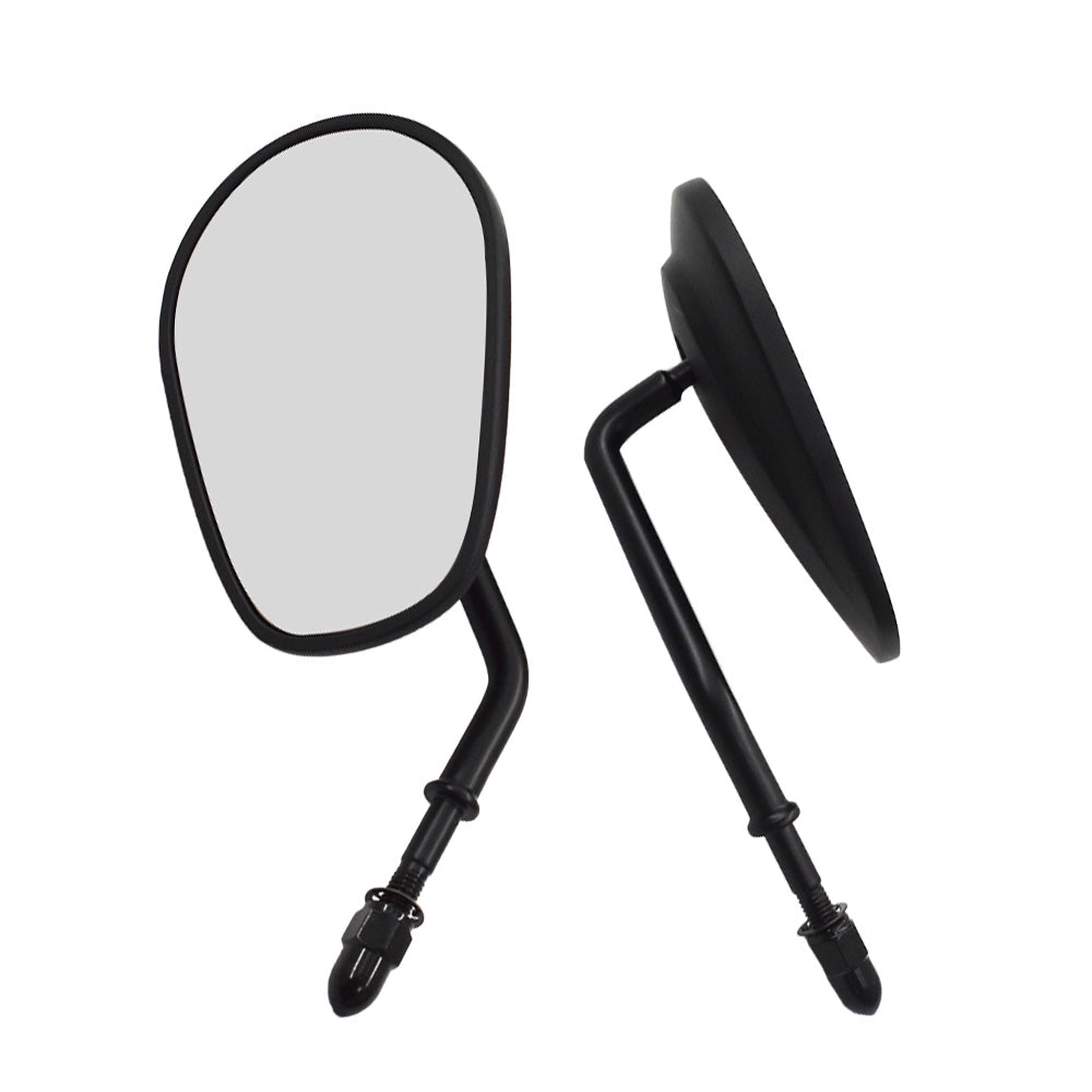 Black Door off Hinge Rearview Side Mirrors For Jeep Wrangler JK YJ TJ JL JKU YJ Lab Work Auto