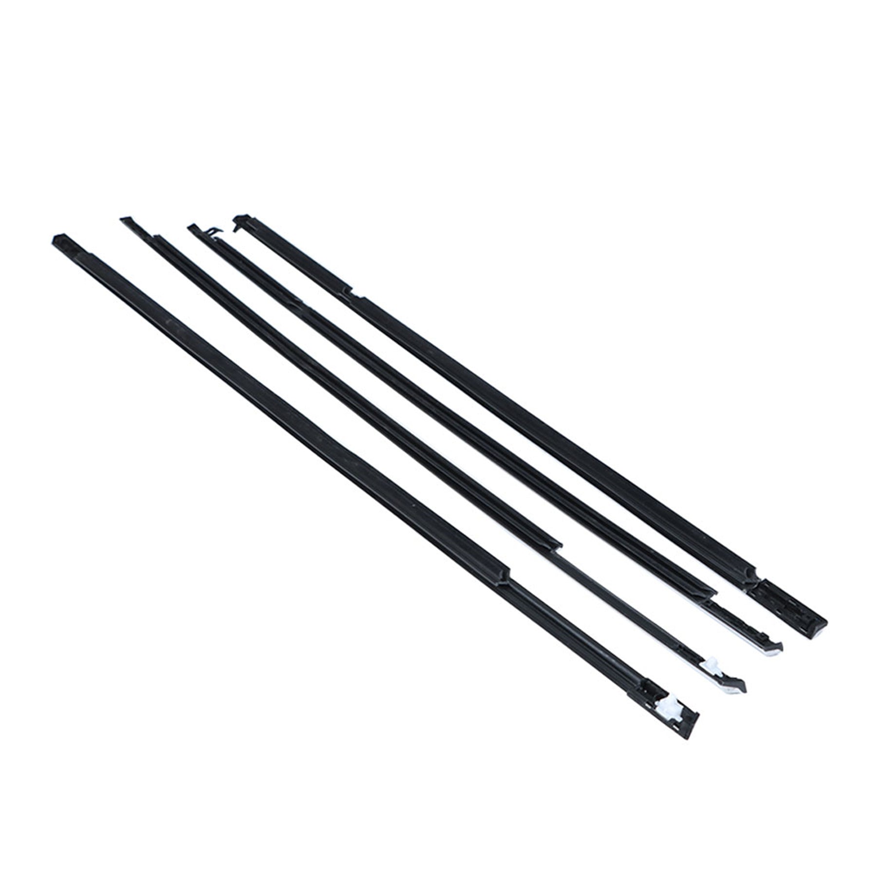 Car Weatherstrip Window Moulding Trim Seal Belt For Honda Accord 2003-2007 4PCS Lab Work Auto
