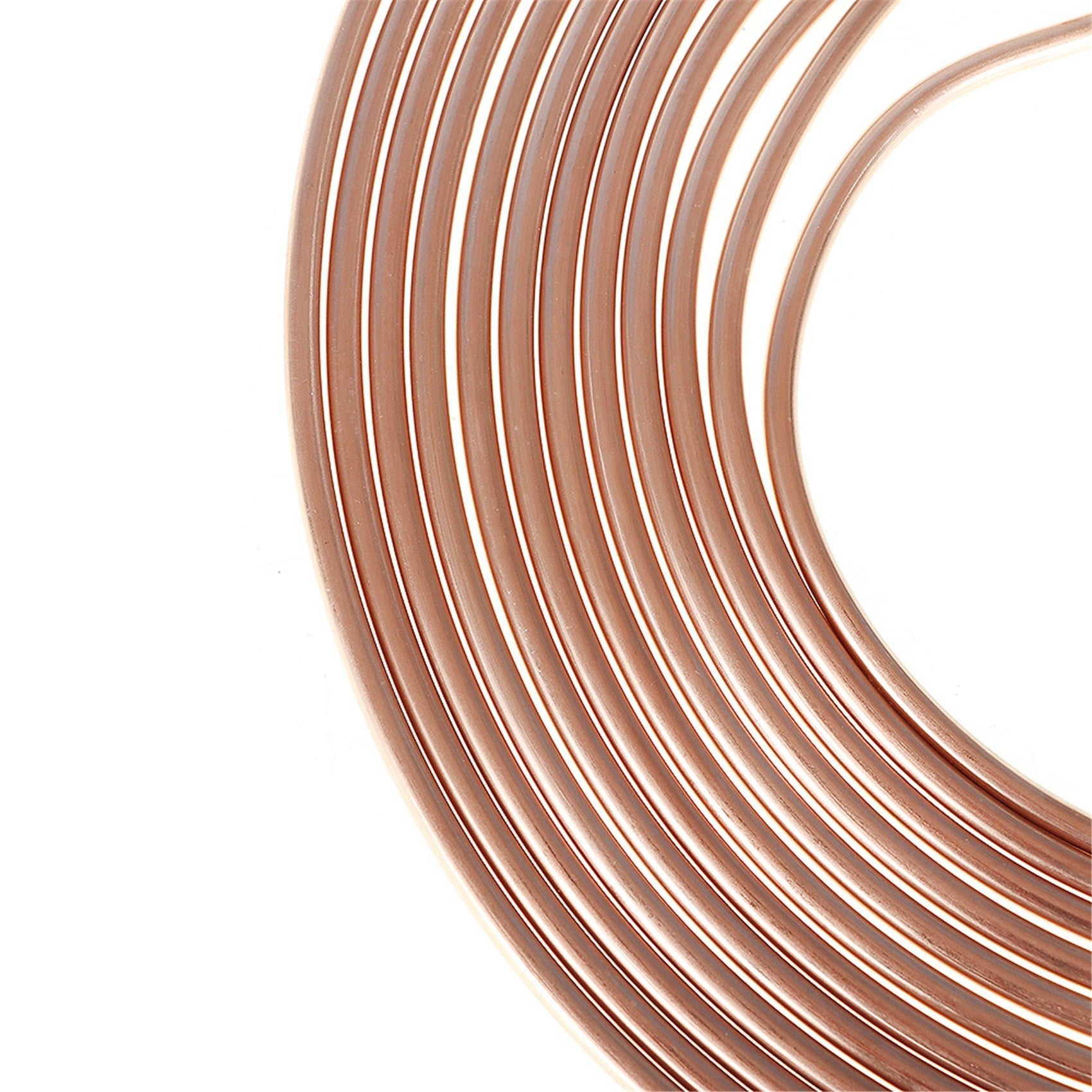 Copper coated Brake Line Tubing Kit 25 ft 3/16" Lab Work Auto 