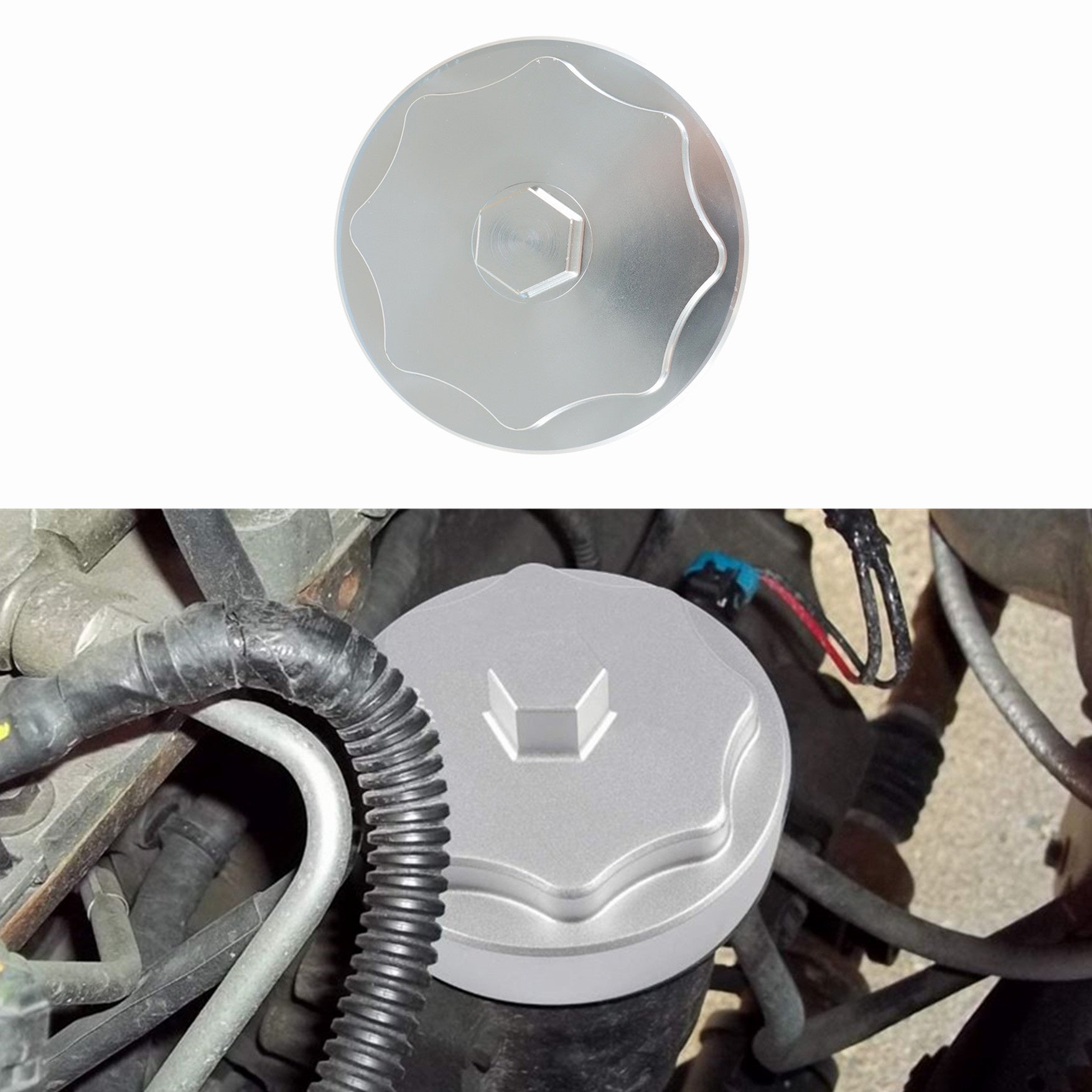 Fit For 2010-19 Ram 6.7L 2500 3500 4500 68065612AA Fuel Filter Housing Cover Cap Lab Work Auto