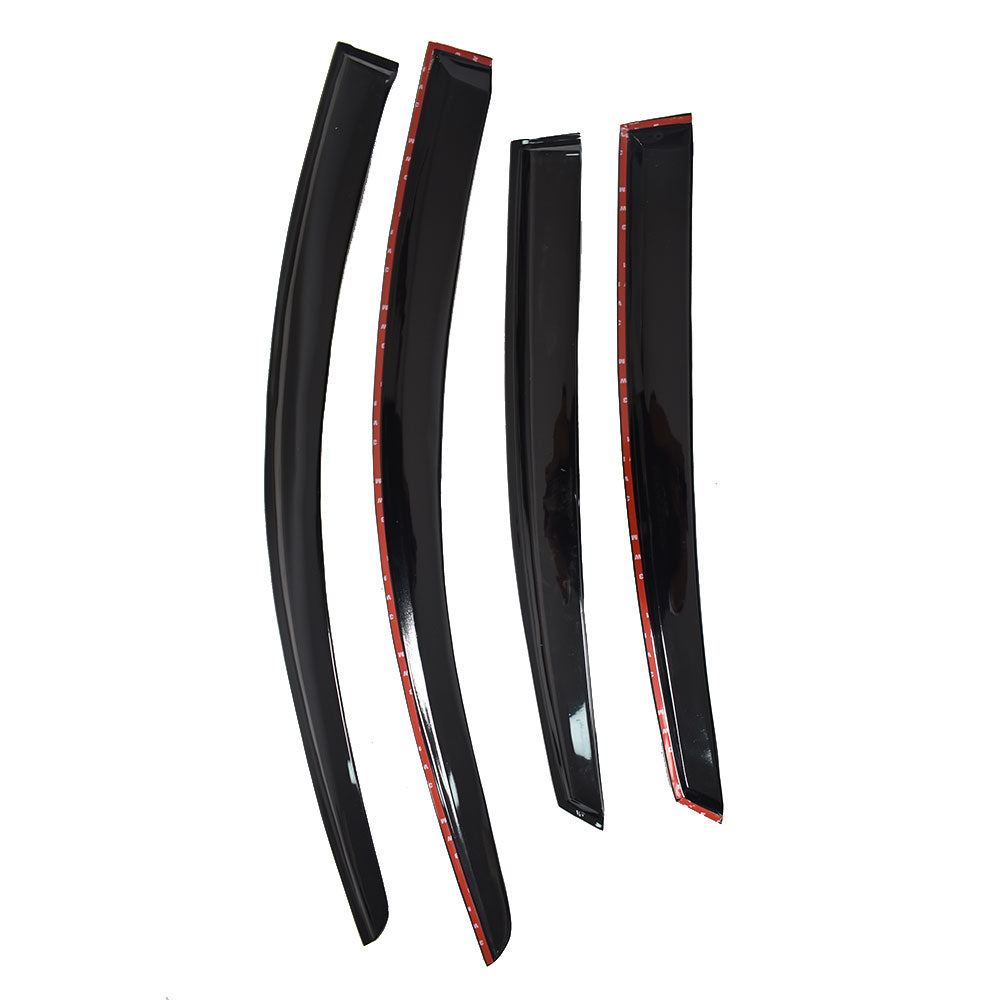 For 2013-2018 Nissan Altima Smoke Tint Acrylic Sun Shield Door Window Visor 4PCS Lab Work Auto