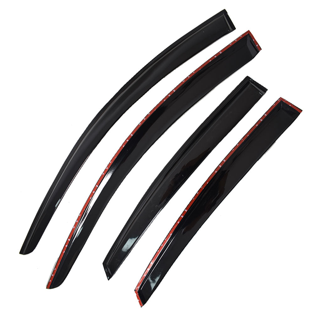 For 2013-2018 Nissan Altima Smoke Tint Acrylic Sun Shield Door Window Visor 4PCS Lab Work Auto