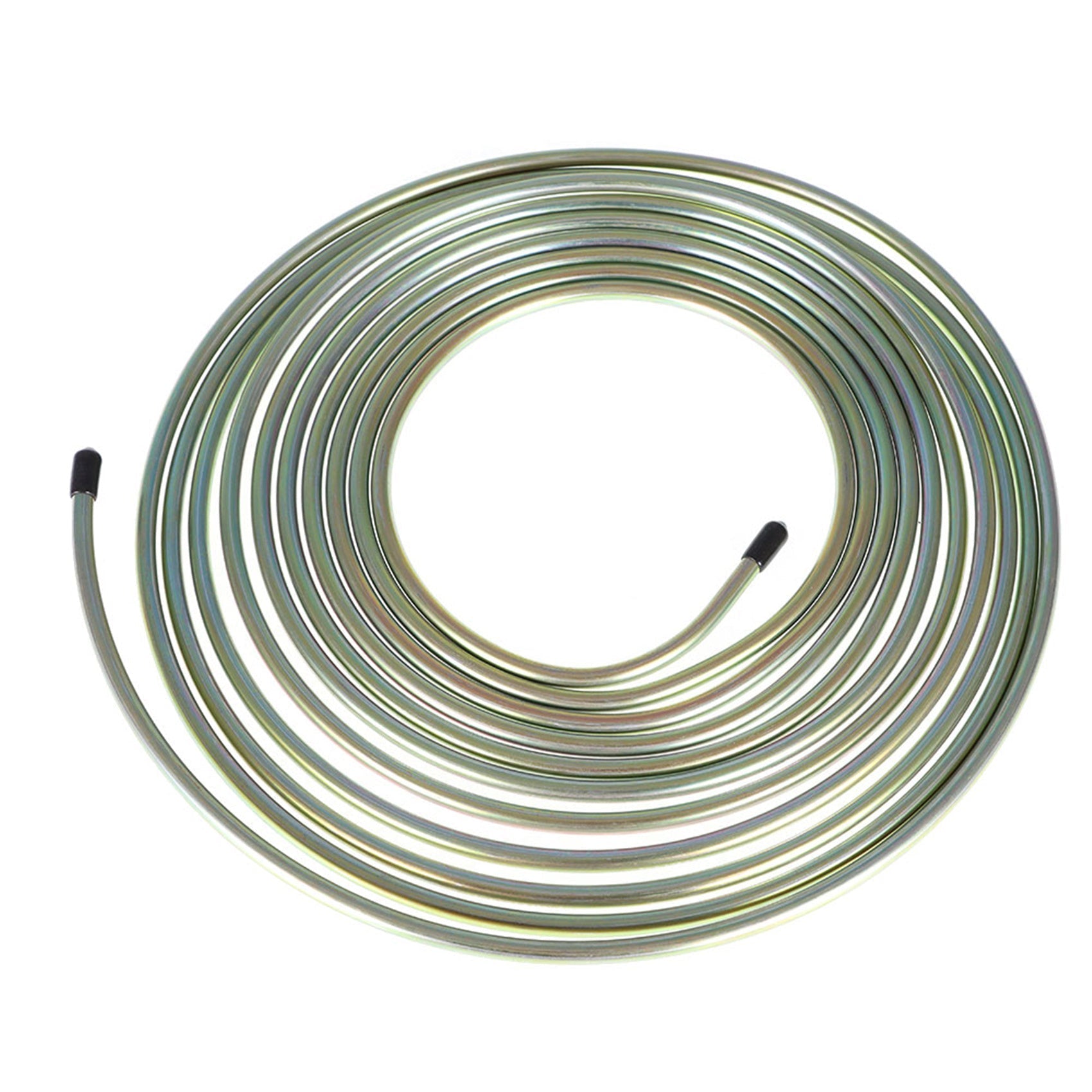 Galvanized Steel Brake Line Tubing Kit 16 Fittings 25 Ft of 1/4 Lab Work Auto