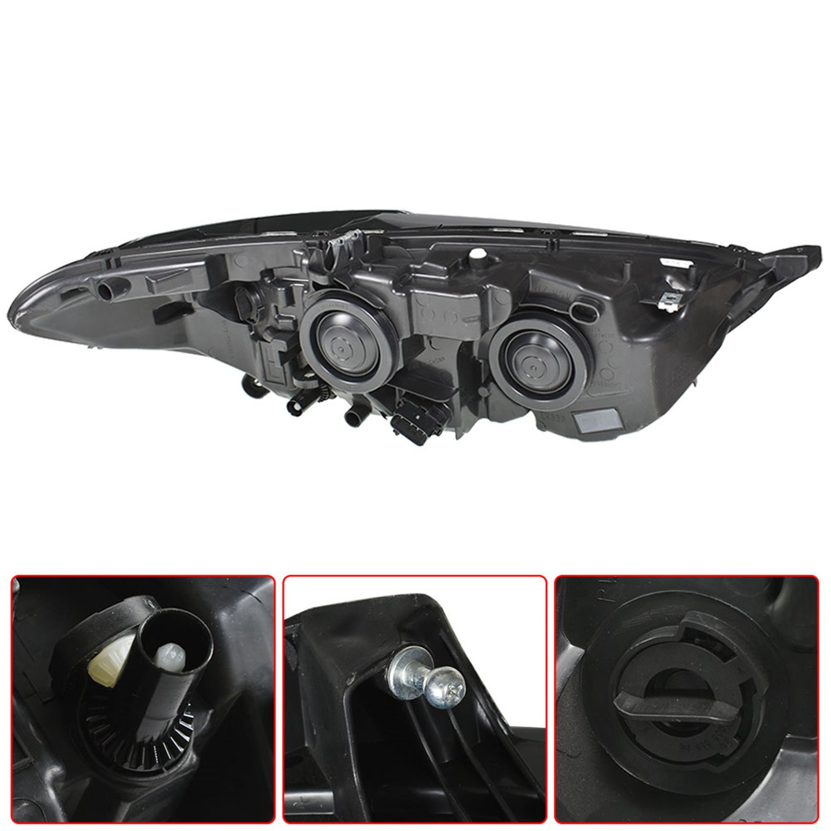 Headlight Light Lamp For Ford Fusion 2013 2014-2016 Driver Left Side Halogen Lab Work Auto