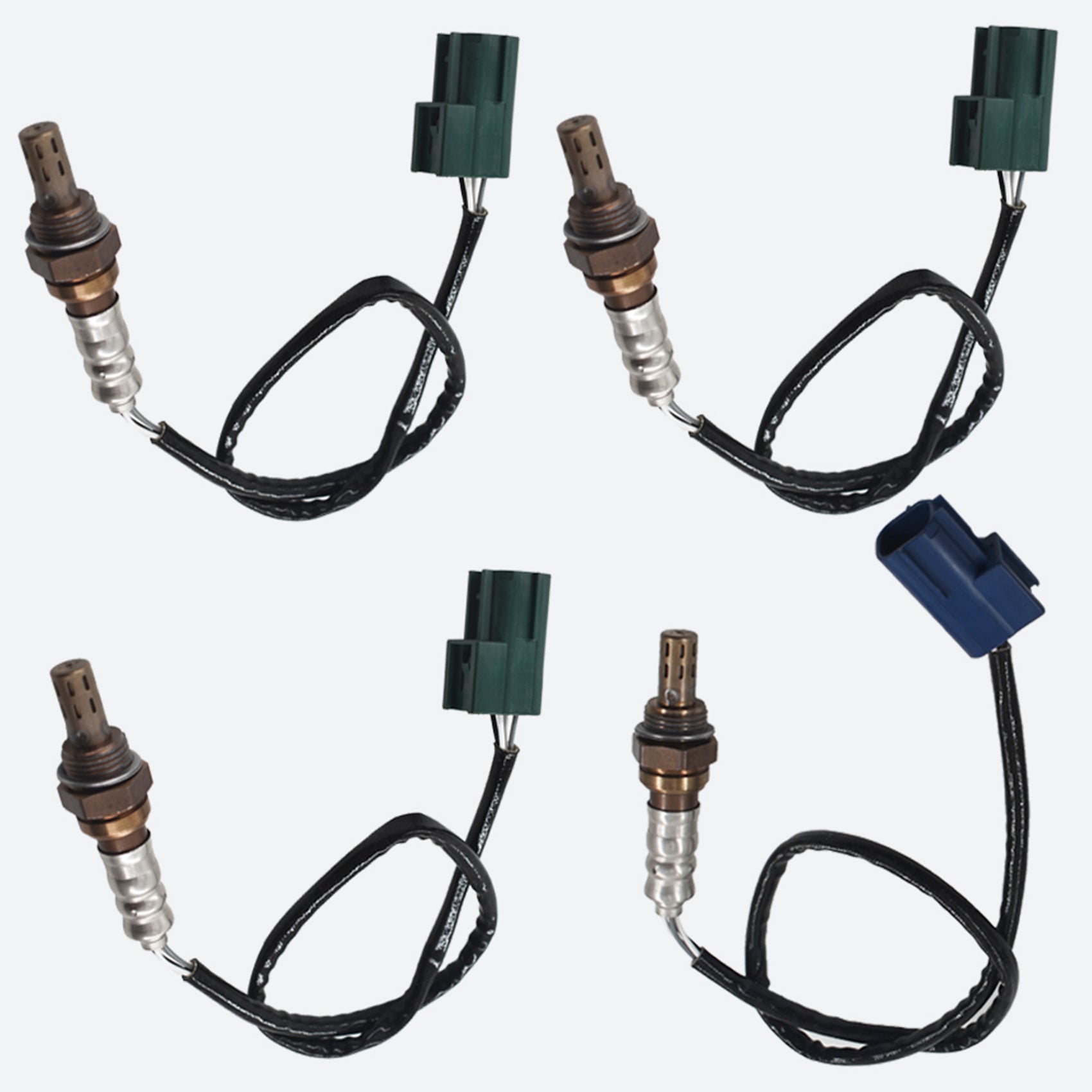 LABWORK 4Pcs Upstream&Downstream for 03-04 Infiniti G35 3.5L V6 O2 Oxygen Sensor Lab Work Auto