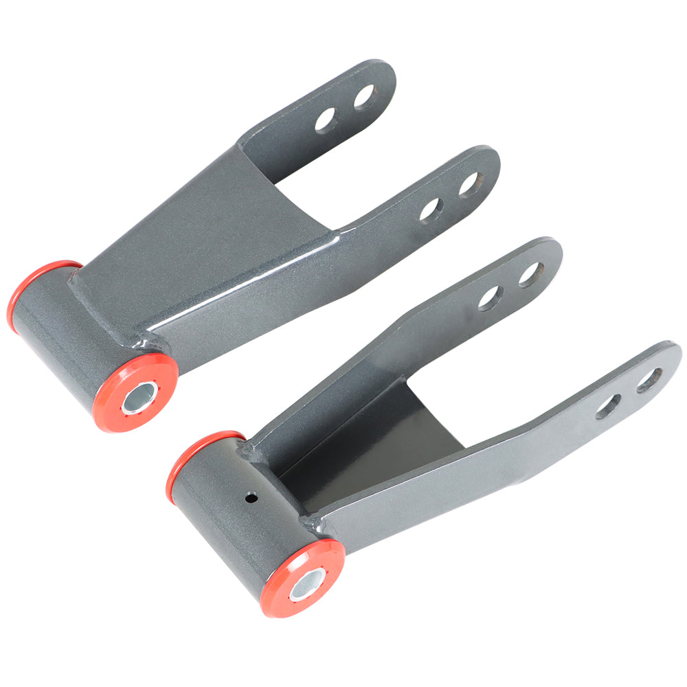 Labwork 1" To 2" Rear Lift Shackles Fit For 1998-2010 Ford Ranger 2WD 4WD Lab Work Auto 