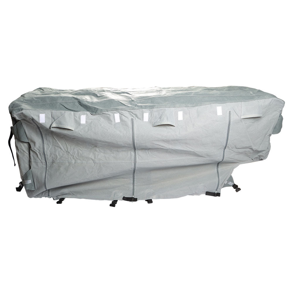 Labwork 5TH Wheel RV Waterproof Motorhome Camper Storage Cover 37'-41' FT with Zipper Lab Work Auto