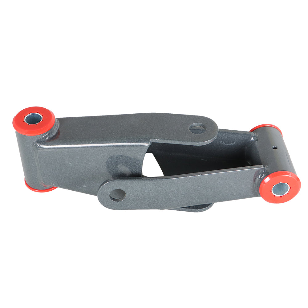 Labwork Fit For 99-07 Ford F250 F350 Super Duty 2" Rear Drop Lowering Shackle Kit 2WD Lab Work Auto 