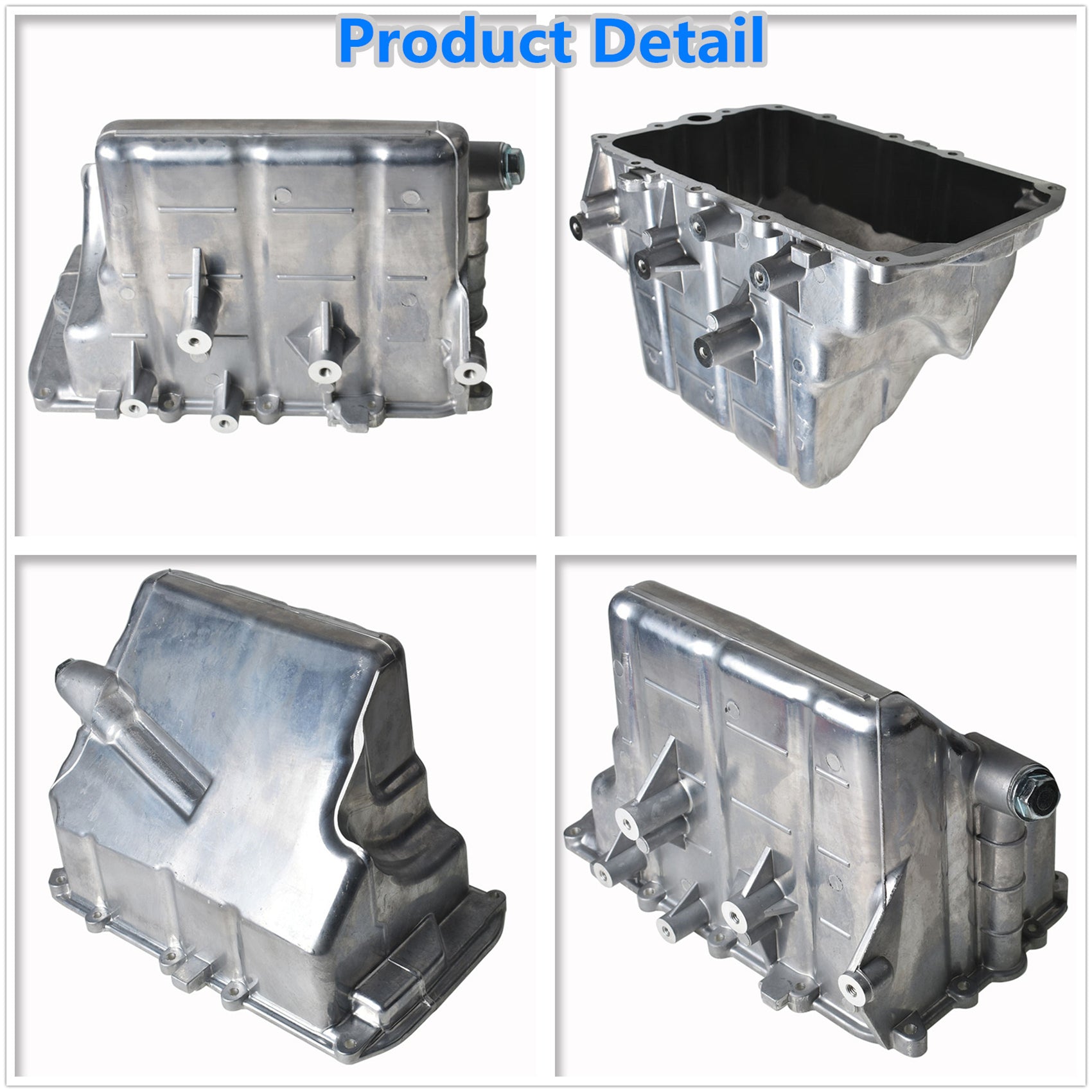 Labwork For Smart Fortwo 2008-2015 Aluminum Engine Oil Pan 1320100013 Lab Work Auto