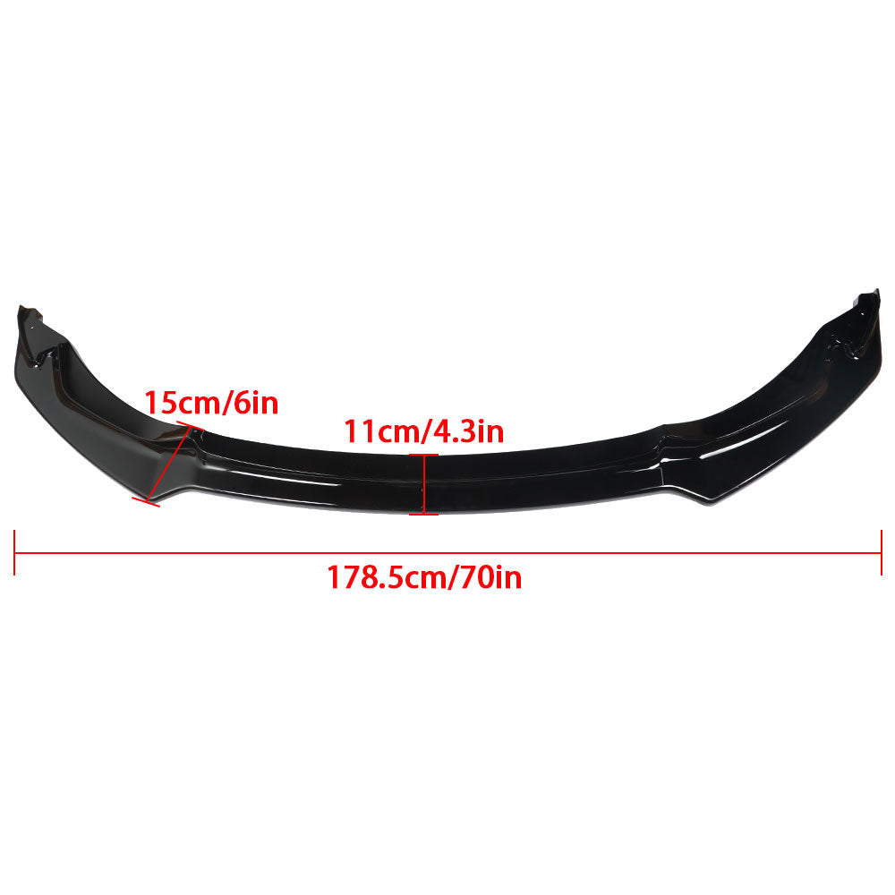 Labwork Front Bumper Lip Splitter CS Style For 2015-2020 BMW F80 M3 F82 F83 M4 Lab Work Auto
