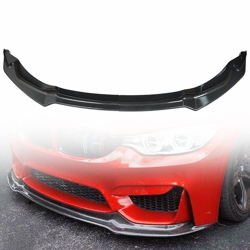Labwork Front Lip Carbon Fiber Color Suit For BMW F80 F82 F83 M4 M3 2015-2019 Lab Work Auto