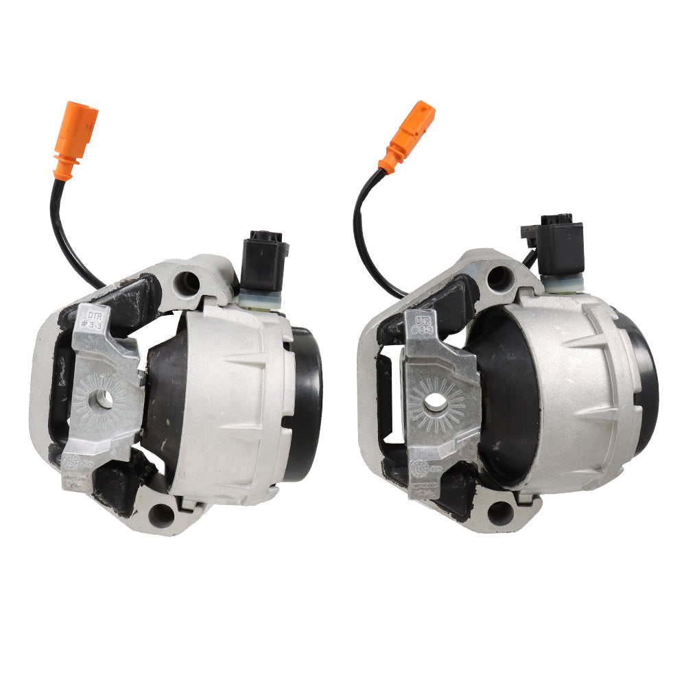Labwork Left+Right Engine Mounts For Audi A6 A7 3.0L V6 A/T Quattro 3.0L 2012 2013-2018 Lab Work Auto