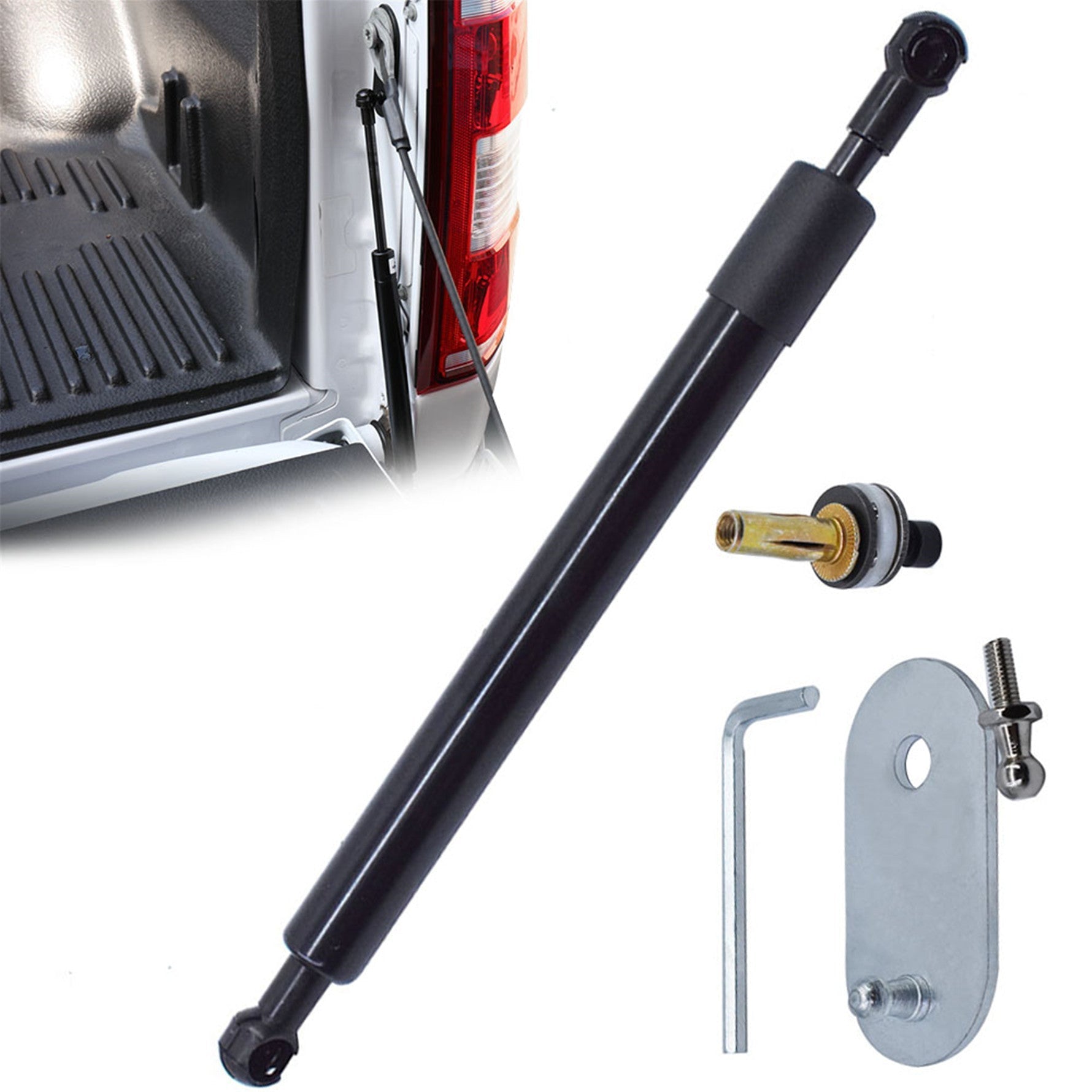Labwork Tailgate Assist Support Shock Strut For Dodge 09-18 RAM 1500/2500/3500 Lab Work Auto