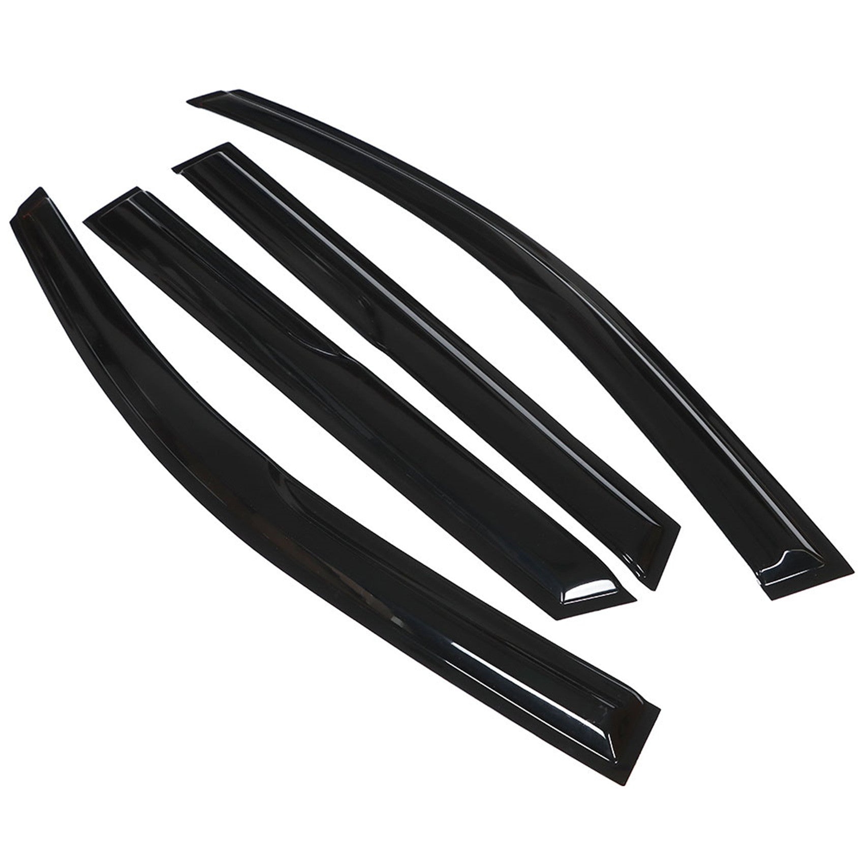 Labwork Window Visor Vent Sun Shade Rain Guard For 2008 2009-2017 Dodge Journey Lab Work Auto