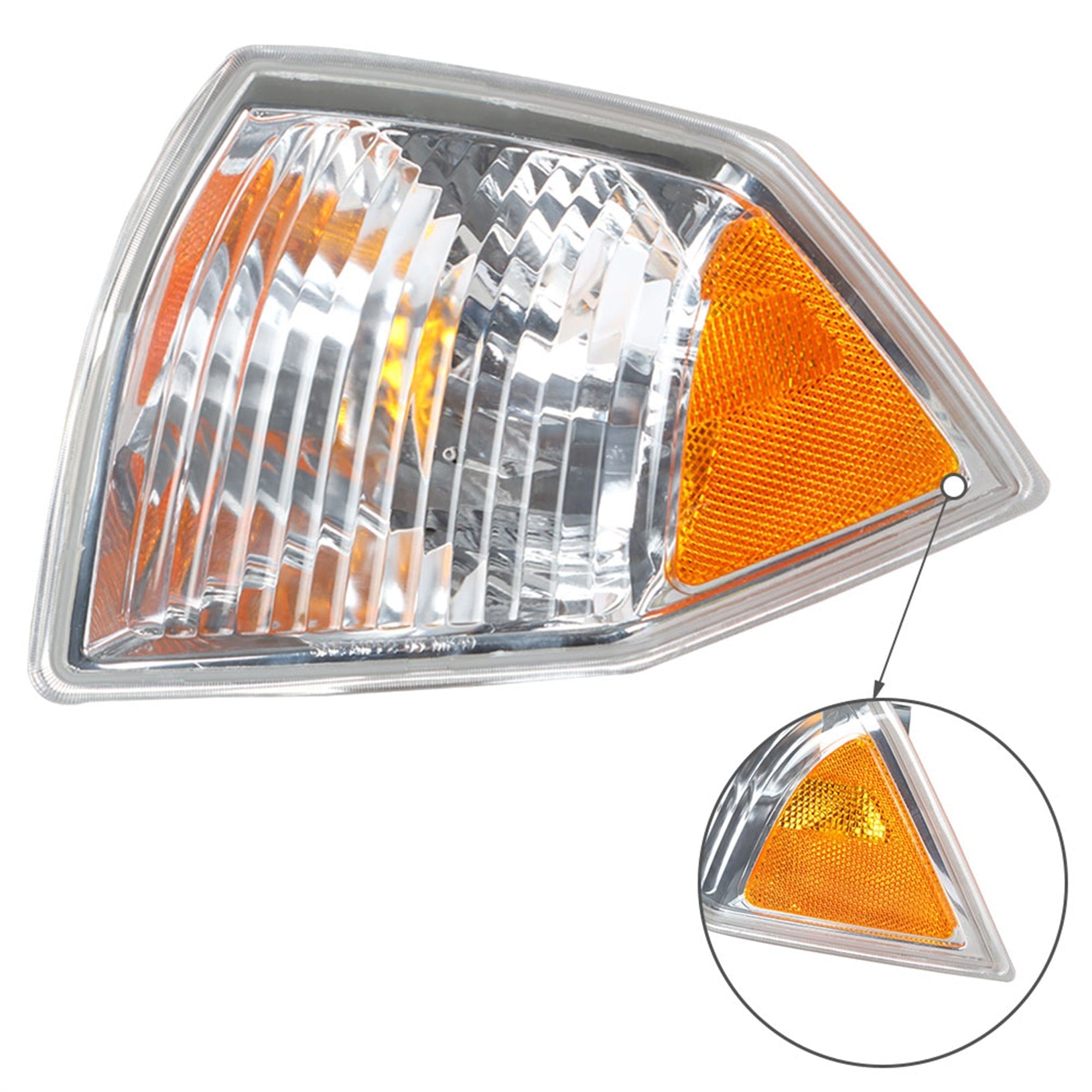 a Pair Left+Right turn Light Signal Blinker Corner Set for 07-10 Jeep Compass Lab Work Auto