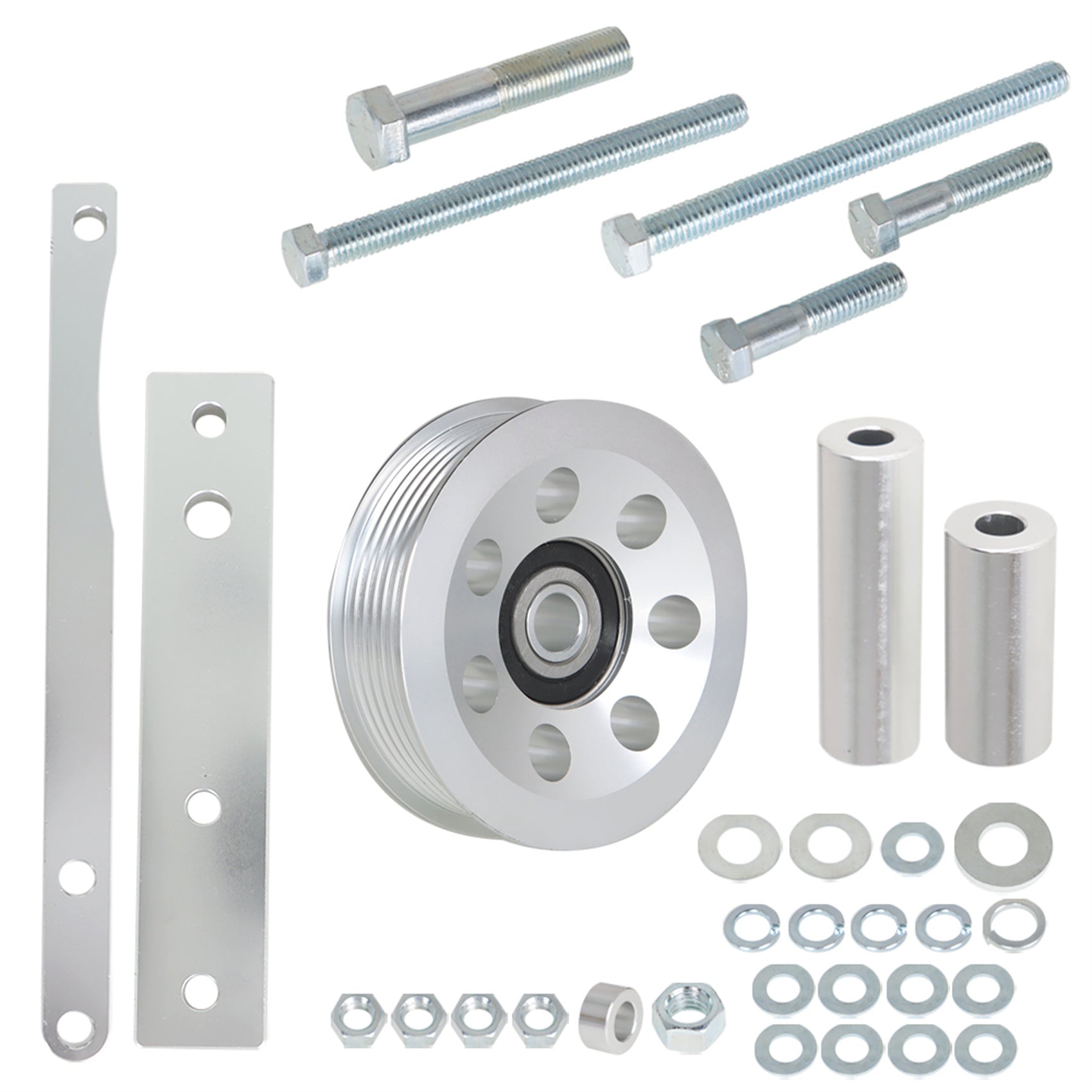 labwork Air Pump Pulley Kit Replacement for 1985-1991 Chevy Corvette C4 L98 Off Road