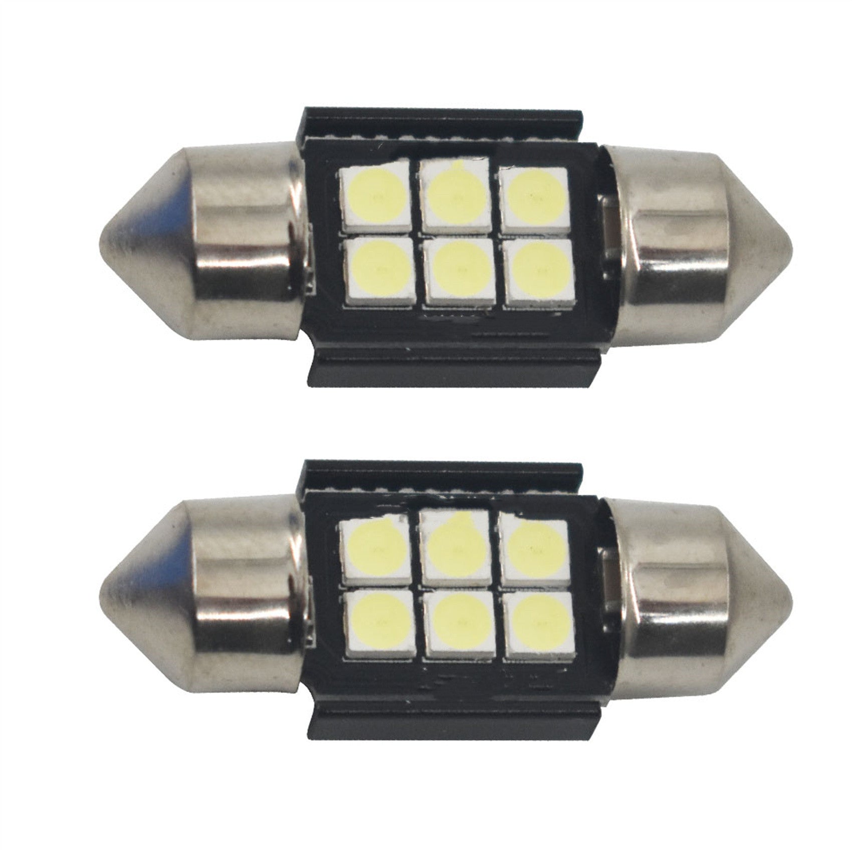 labwork 1.25 31MM Festoon DE3175 Bulbs White Extremely Bright led 400 Lumens LED Bulbs for Interior Car Truck Lights License Plate Lab Work Auto