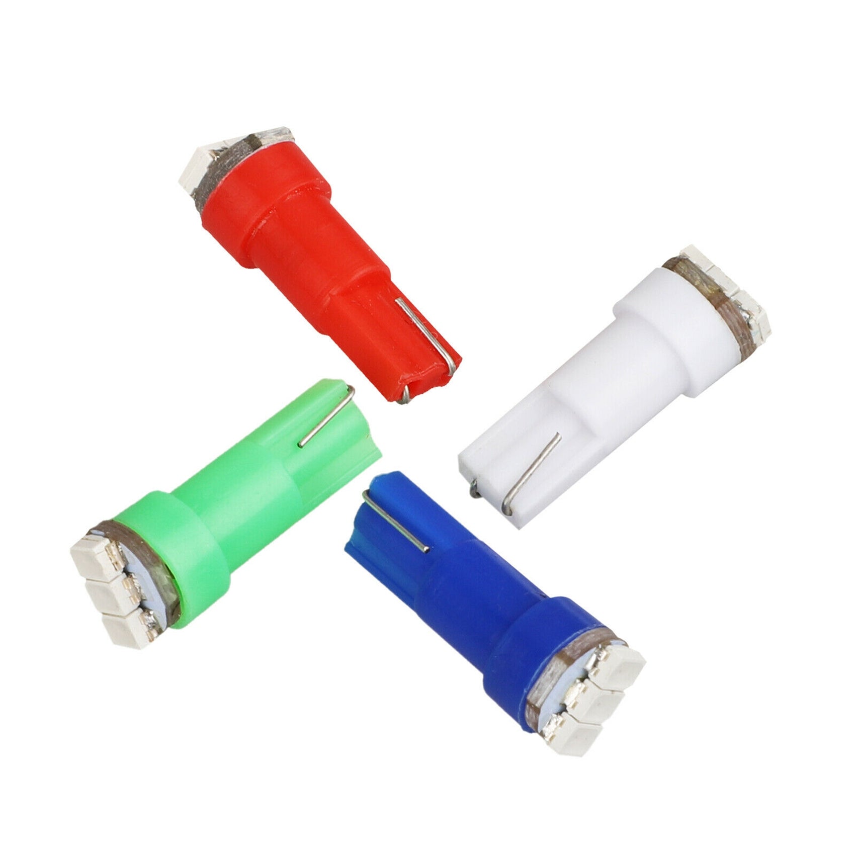 labwork 40x T5 74 3SMD LED Speedometer Instrument Gauge Cluster Dash Light Bulbs Lab Work Auto