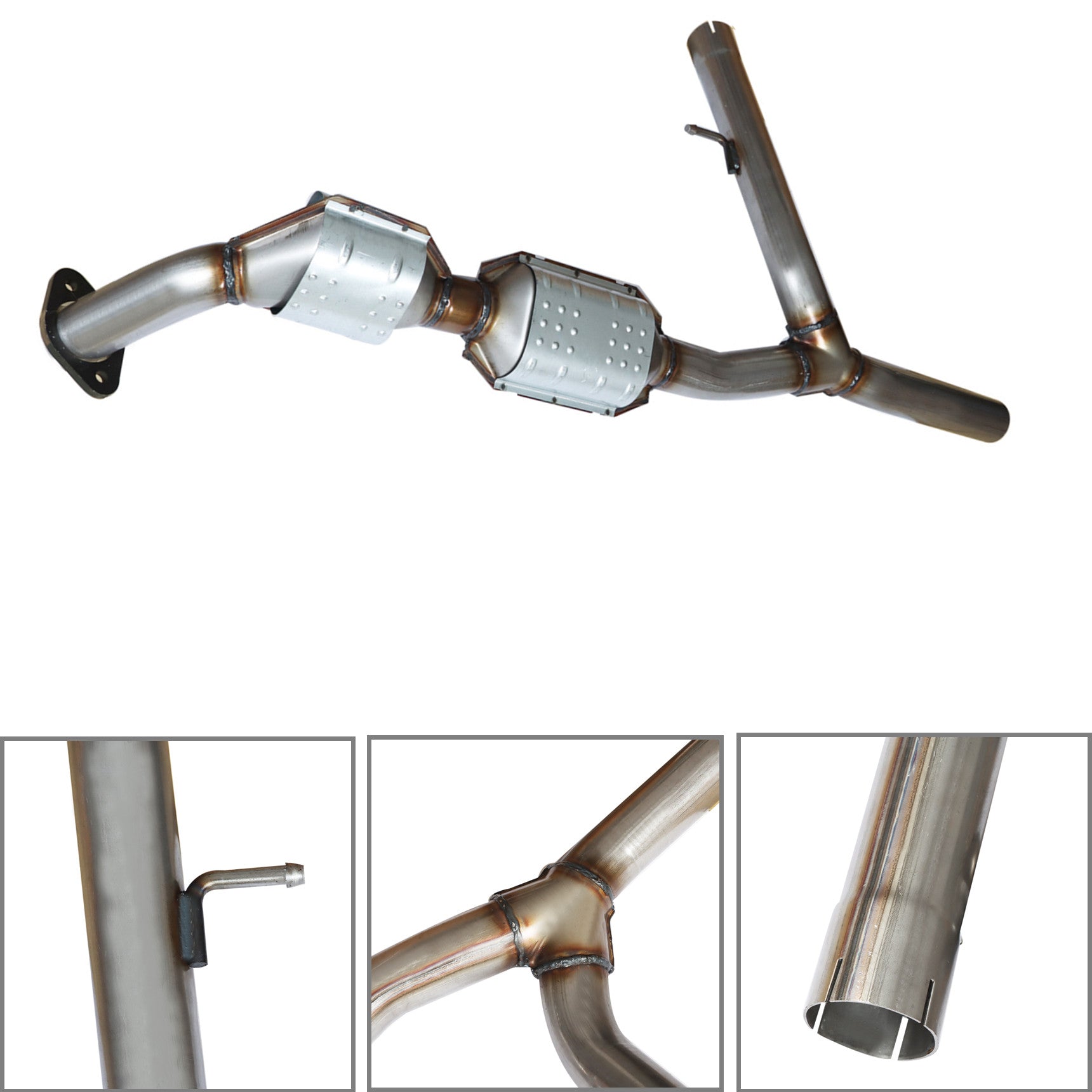 labwork Catalytic Converters Left Right For 2004 2005 2006 Ford F-150 5.4L 4WD Lab Work Auto