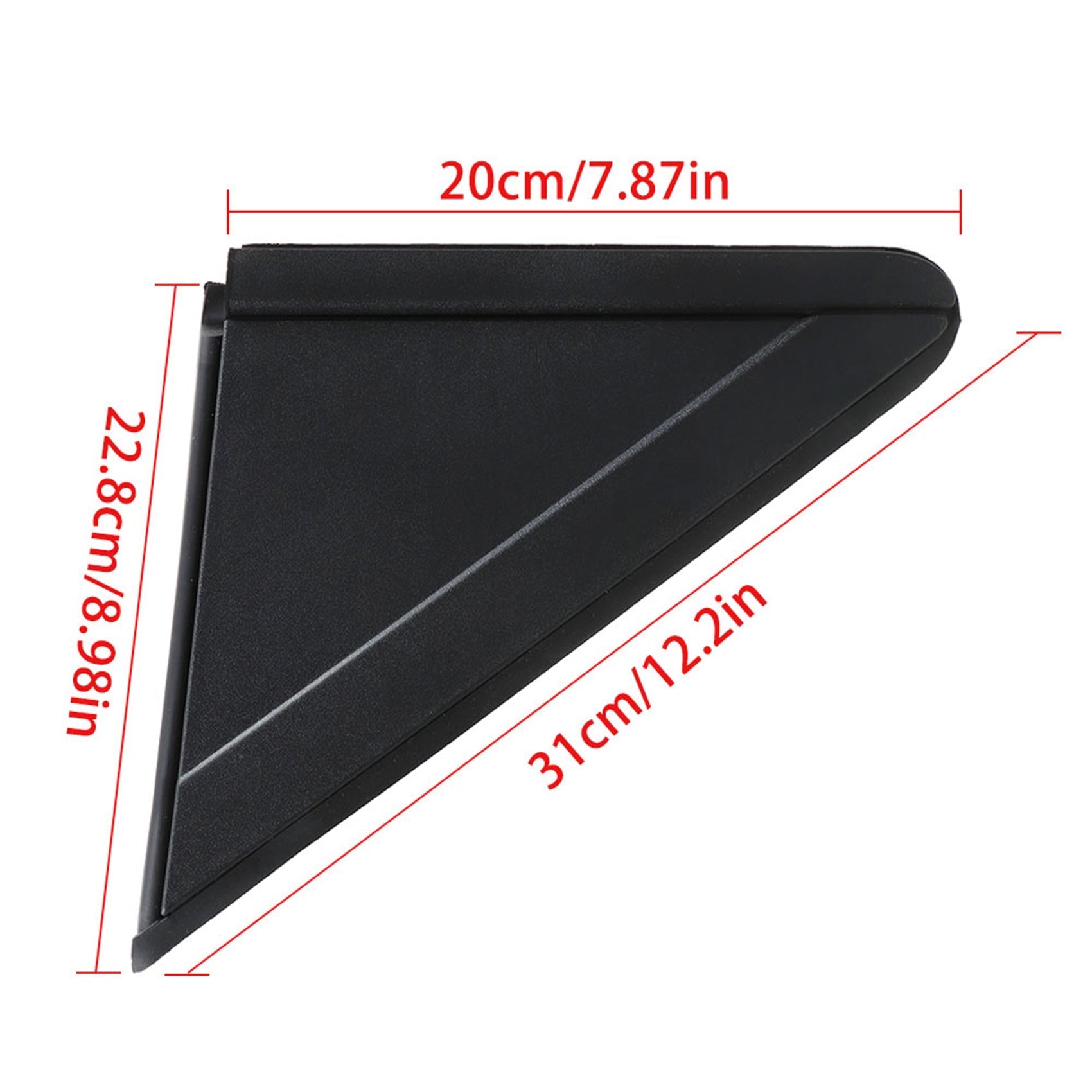 labwork Mirror Flag Applique Front Driver Left Side For 08-20 Grand Caravan Country&Town Lab Work Auto