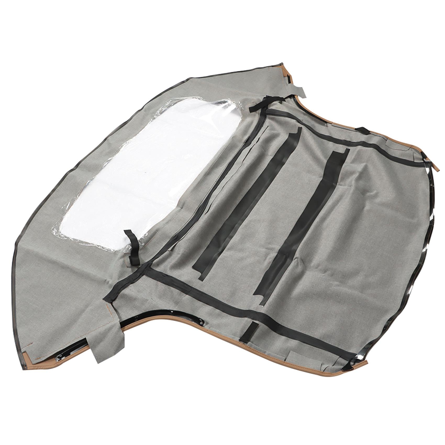 labwork Soft Top with Plastic Window Tan Twill Replacement for New BMW Z3 1996-2002 Convertible Lab Work Auto