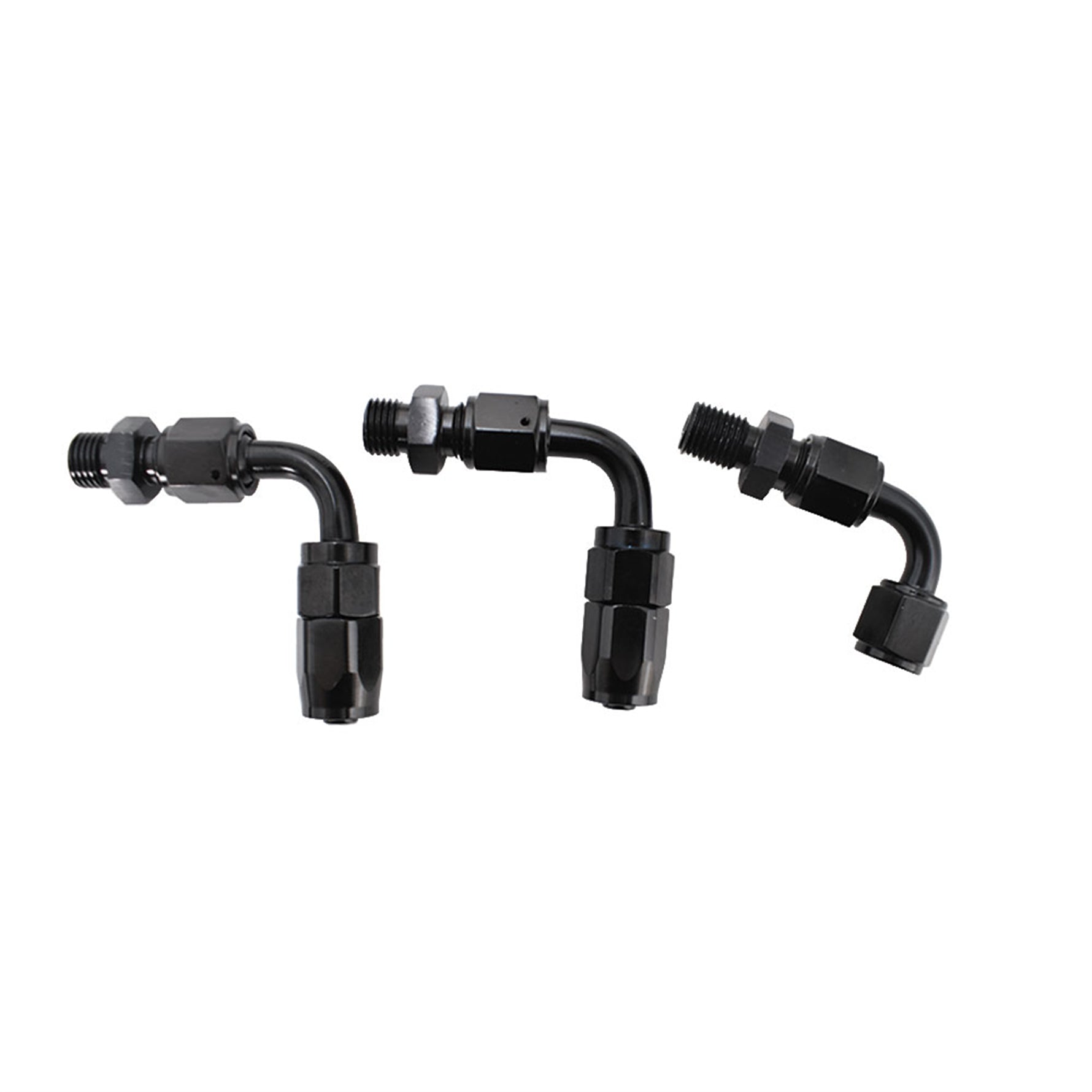 labwork Universal Adjustable Fuel Pressure Regulator Kit with 0-100 Psi Pressure Gauge AN-6 Fuel Line Hose Fitting Connectors Kit Black Lab Work Auto